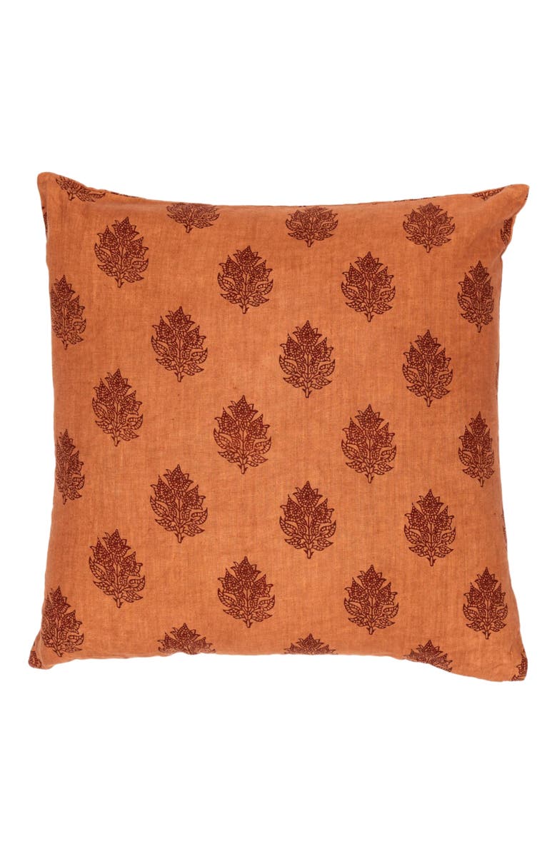 Alamwar Rishi Cinnamon/Clay Decorative Pillow Cover, Main, color, Cinnamon/Clay