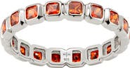 MADE BY MARY Cubic Zirconia Eternity Birthstone Ring