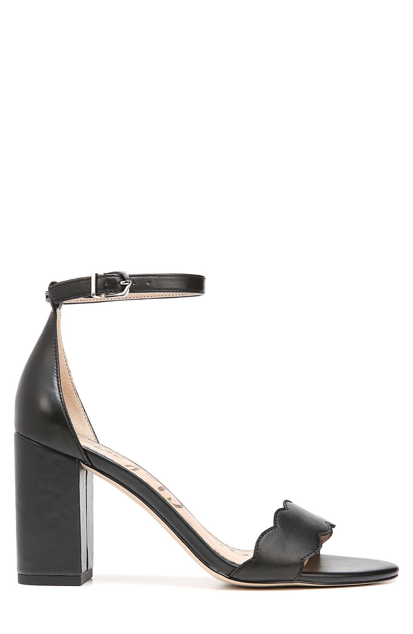 Sam Edelman Odila Scalloped Ankle Strap Sandal, Alternate, color, 