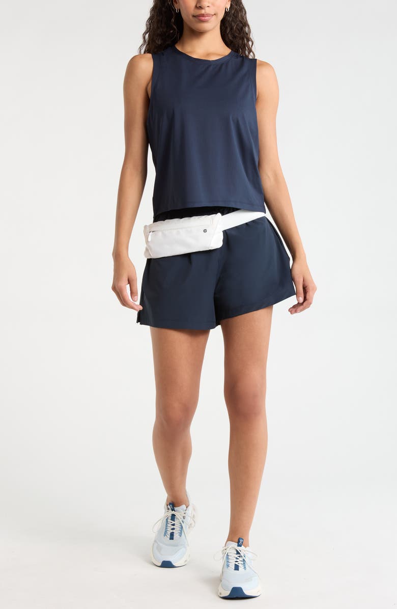 Zella Smash Hit Mesh Tank, Alternate, color, Navy Sapphire