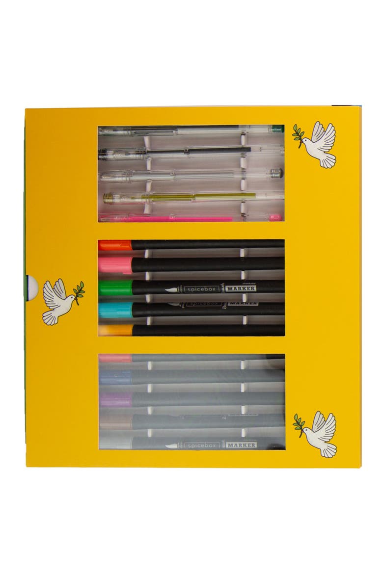 24 Page Coloring Pad, Alternate, color, Multicolored