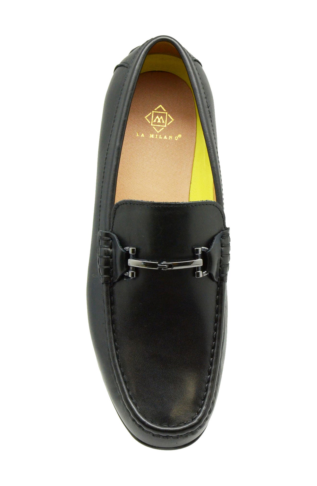 La Milano Wilson Bit Loafer, Alternate, color, Black