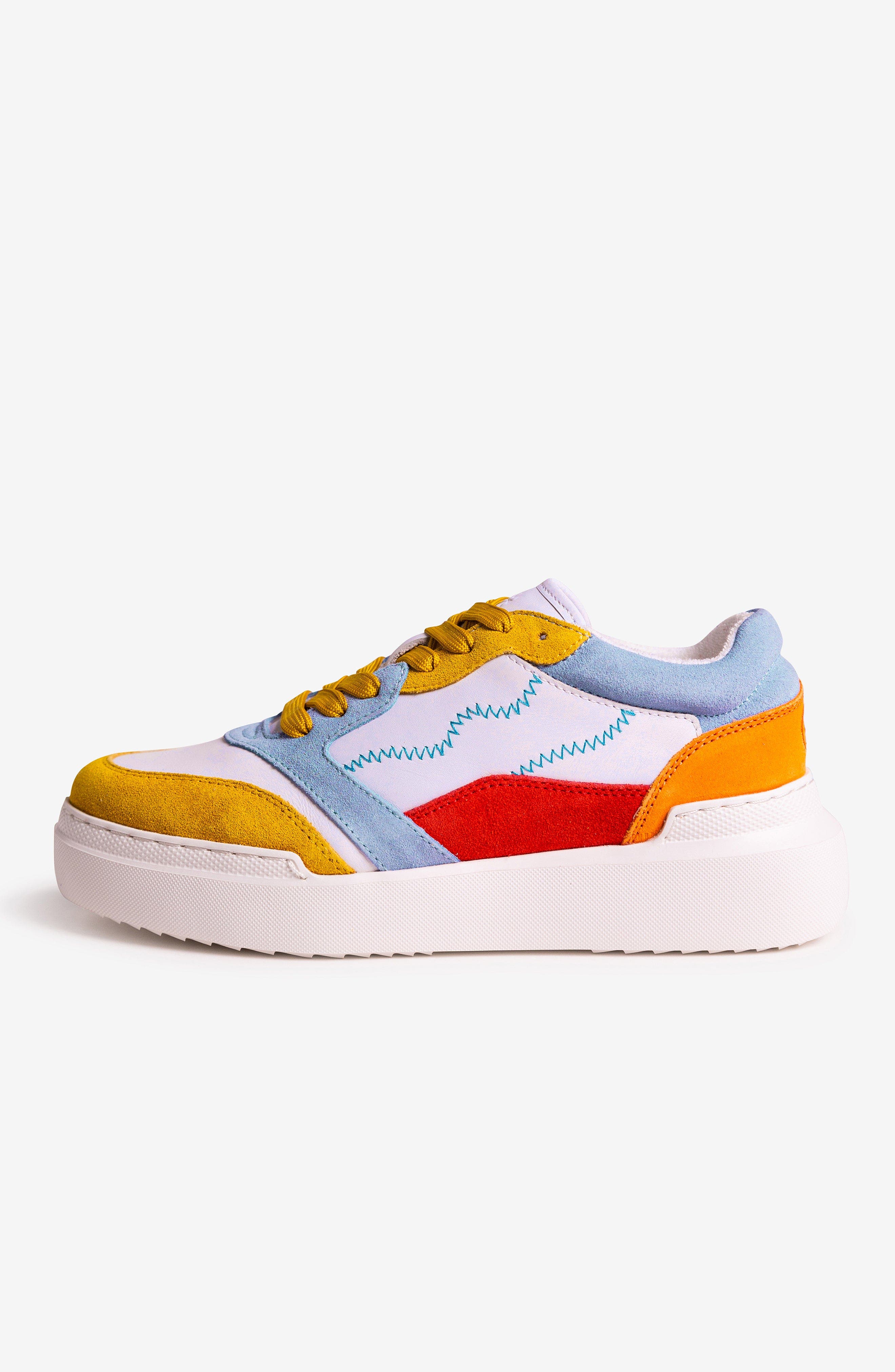 Freshy Courtster Women's Sneaker, Alternate, color, Nautical