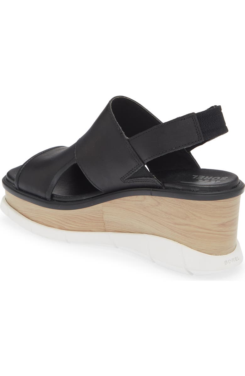 SOREL Joanie III Slingback Wedge Sandal, Alternate, color,