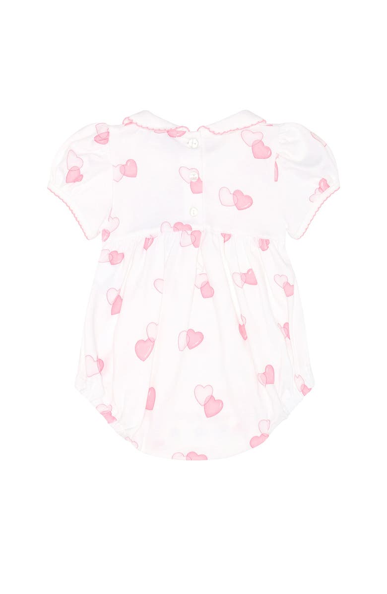 Nellapima Sweetheart Smocked Bubble - Baby, Alternate, color, Pink