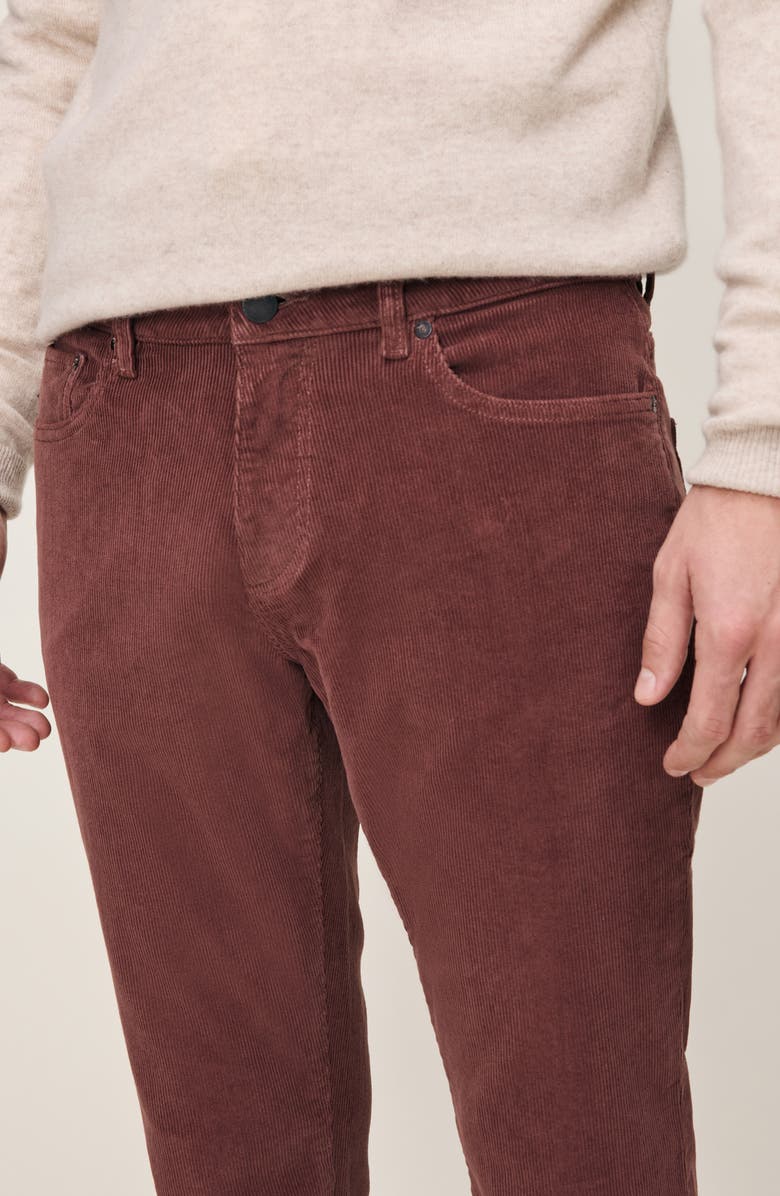 DL1961 Nick Slim Fit Corduroy Jeans, Alternate, color, Syrah