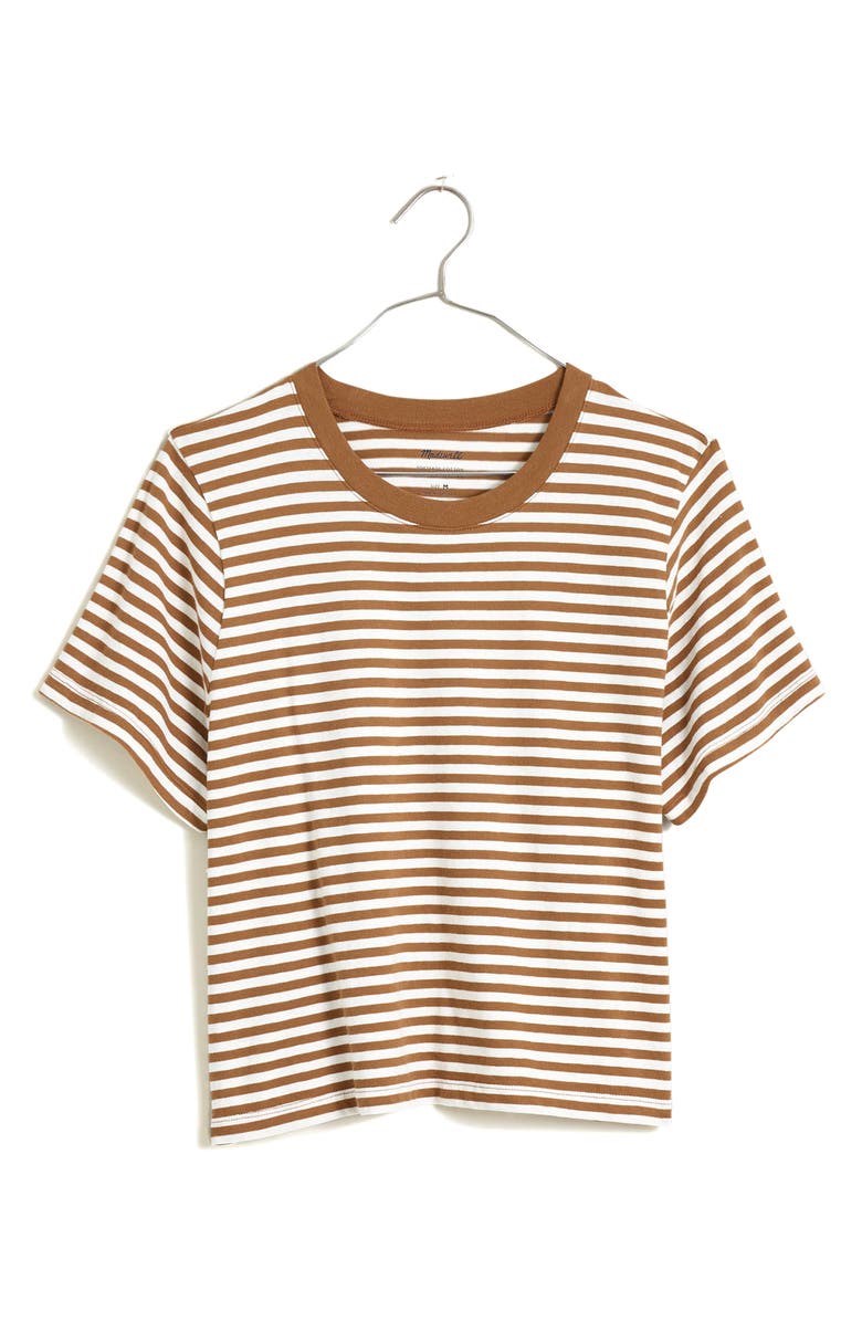 Madewell Softfade Cotton Boxy Crop T-Shirt, Main, color, 