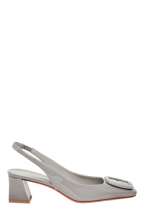 Women's mid-heel slingback