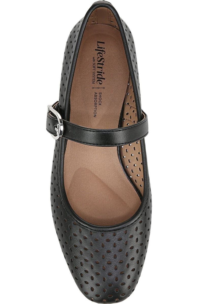 LifeStride Cameom Perforated Ballet Flat, Alternate, color,