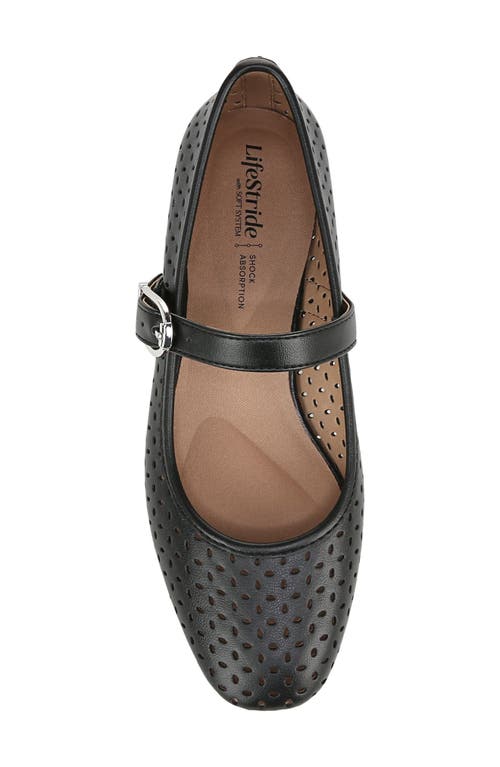 LIFESTRIDE LIFESTRIDE CAMEOM PERFORATED BALLET FLAT