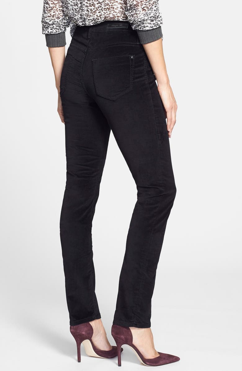 Christopher Blue 'Maggie' Stretch Velveteen Skinny Pants, Alternate, color, 