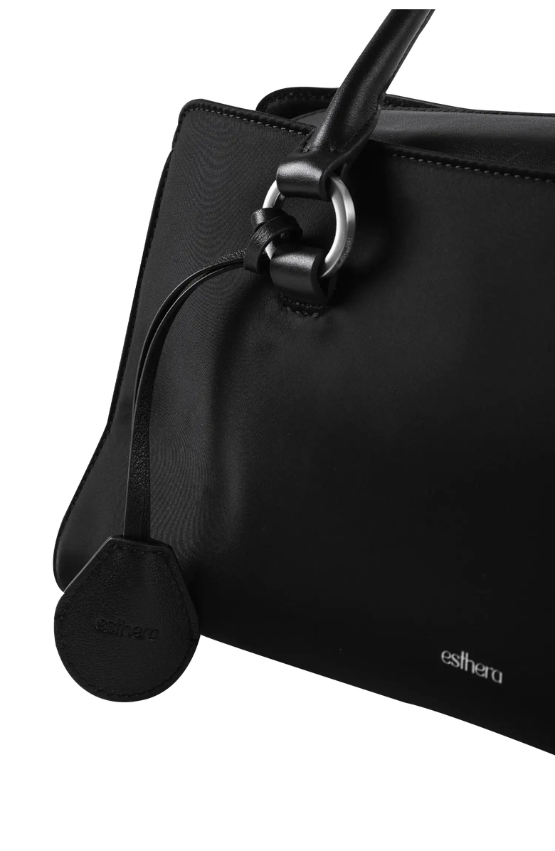 Esthera 5PM Nylon Shoulder Bag, Alternate, color, Black