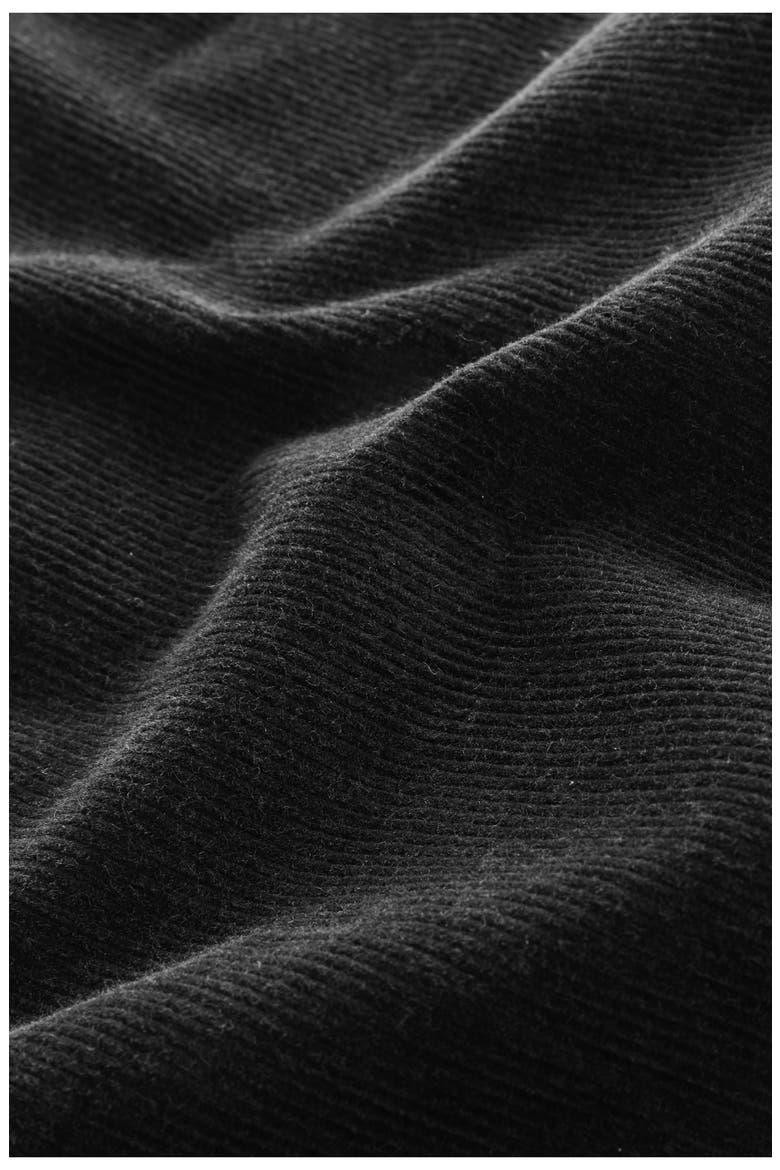 Corduroy Mom Pants, Alternate, color, BLACK