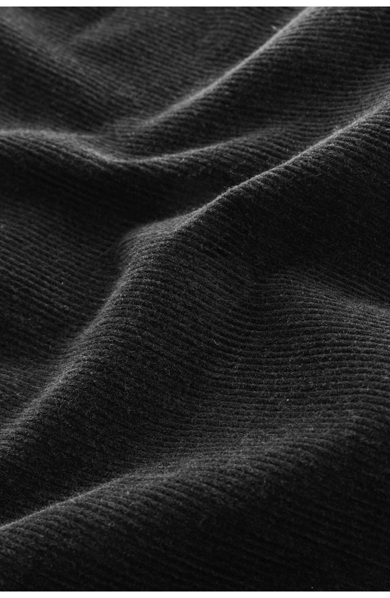 NEXT Corduroy Mom Pants, Alternate, color, Black