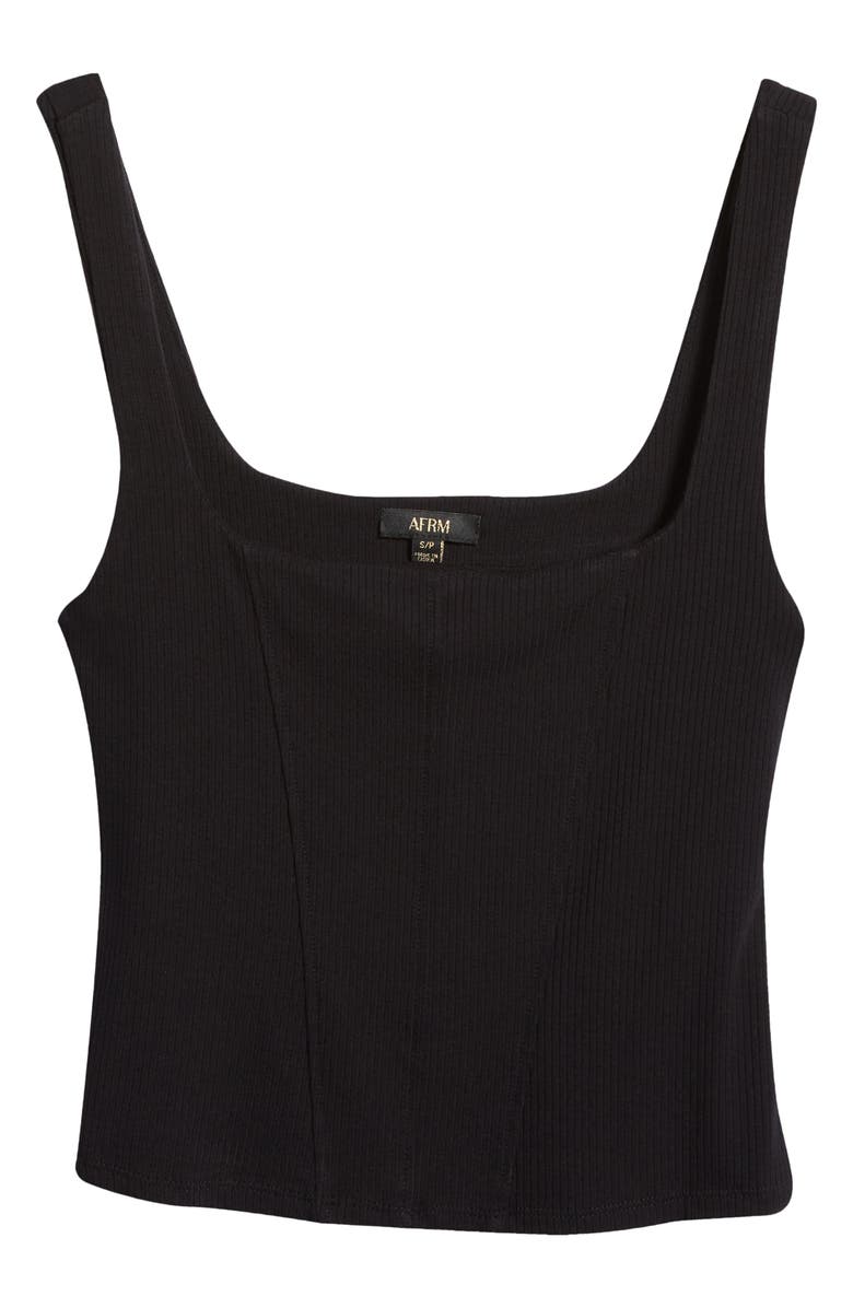 AFRM Cynthia Corset Crop Tank, Alternate, color,