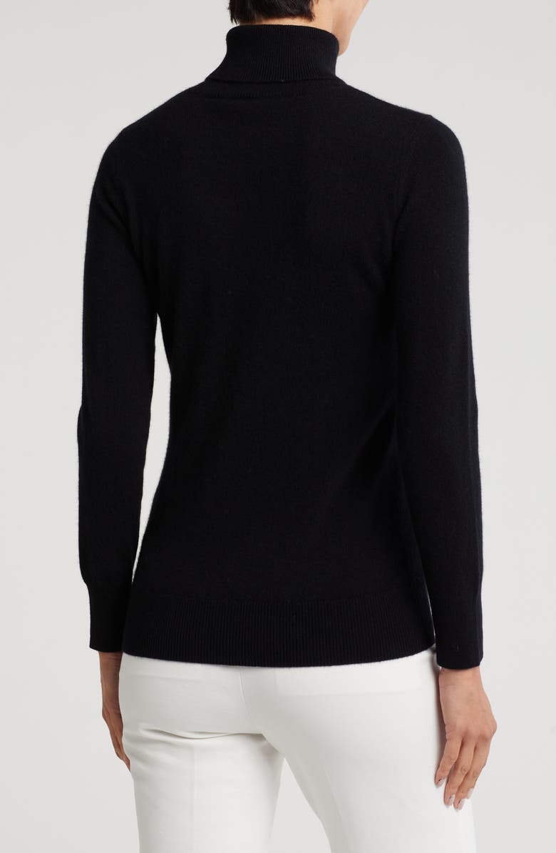 Sofia Cashmere Turtleneck Starburst Cashmere Sweater, Alternate, color,