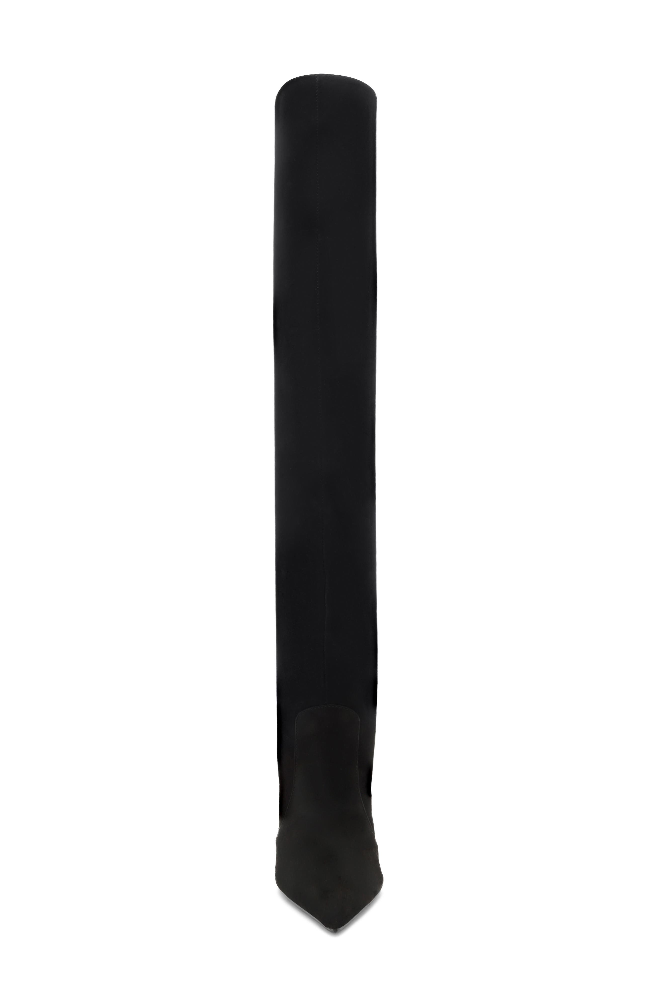 Mikki Over the Knee Boot, Alternate, color, BLACK SUEDE