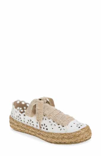 Pedro Garcia Pascal Embroidered Eyelet Espadrille