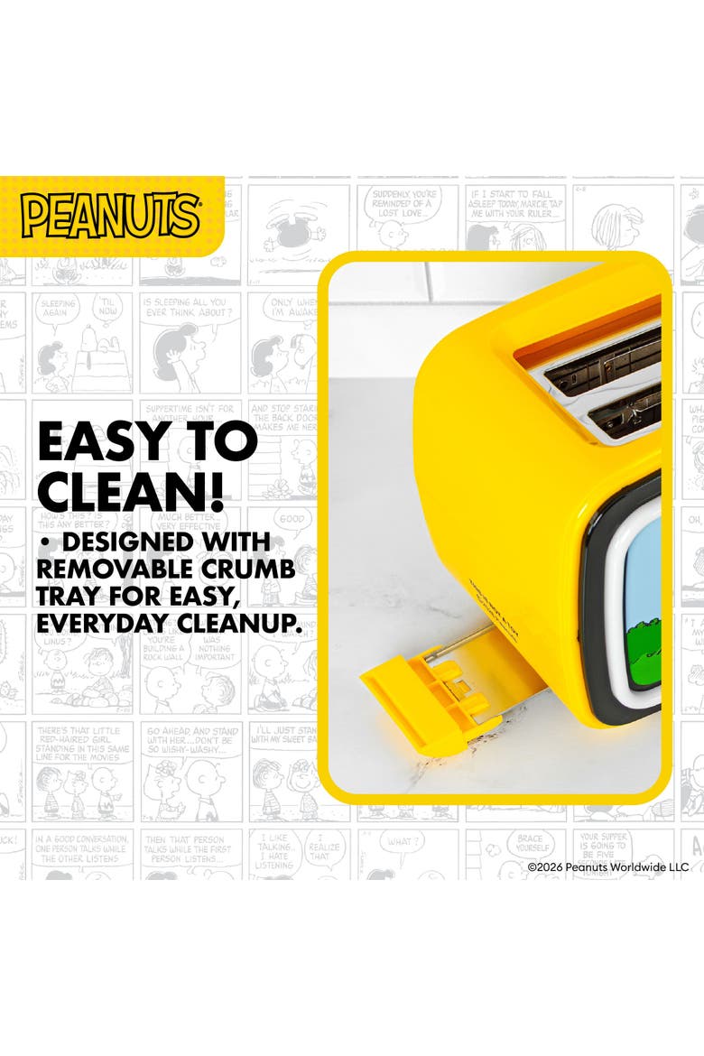 Peanuts Snoopy TV 2-Slice Toaster, Alternate, color, None