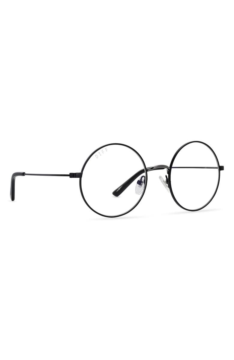DIFF Harry Potter 51mm Polarized Round Blue Light Glasses, Alternate, color,