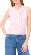 Halogen® Tie Shoulder Sleeveless Sweater