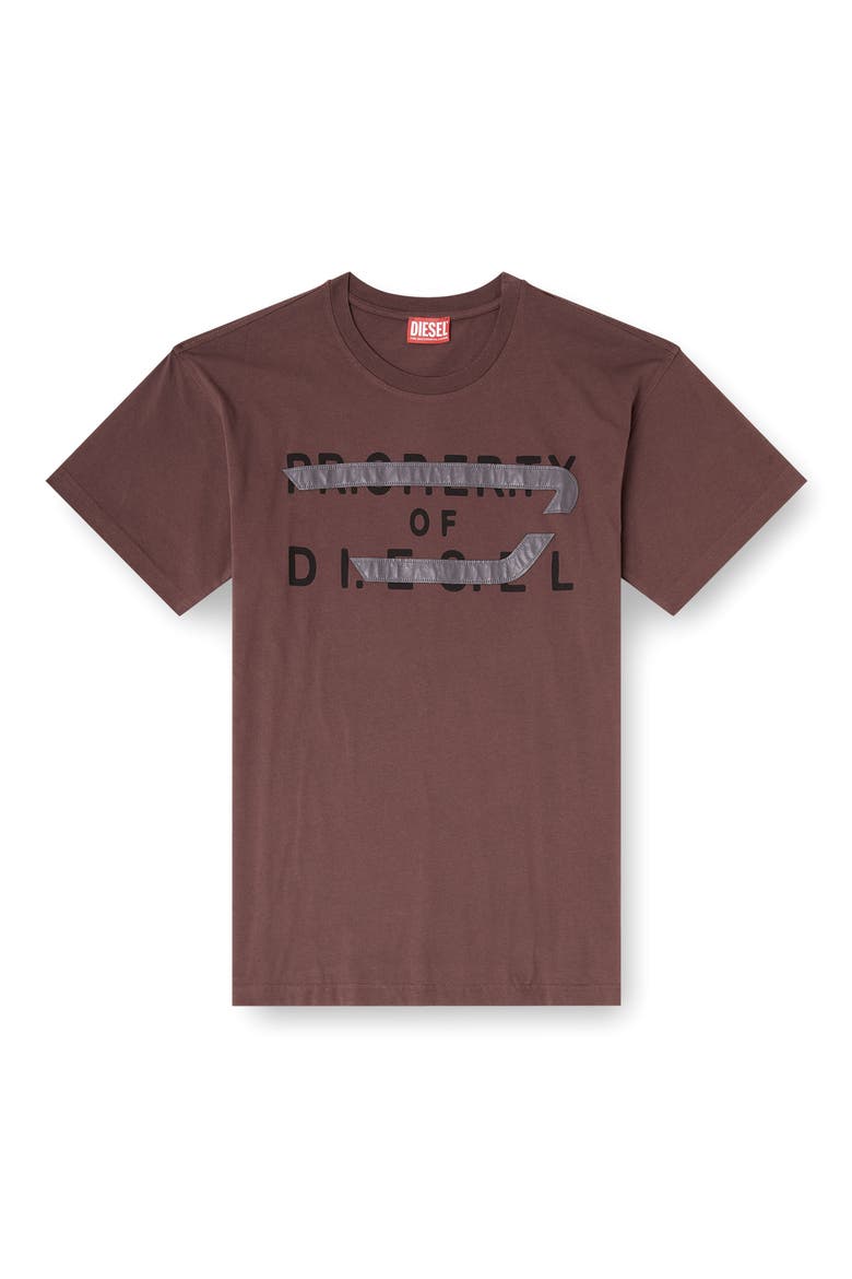 T-Norm Cotton Graphic T-Shirt, Alternate, color, COFFEE