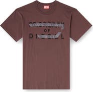 DIESEL® T-Norm Cotton Graphic T-Shirt
