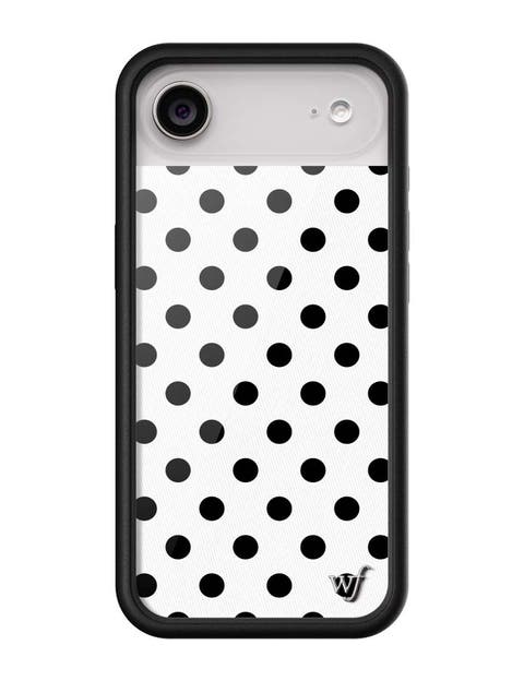Polka Dot | White and Black iPhone 17/17e/Air/17 Pro/17 Pro Max Case