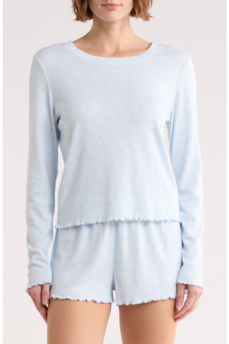 Simply Sweet Pointelle Pajamas, Main, color, DREAMY DITSY