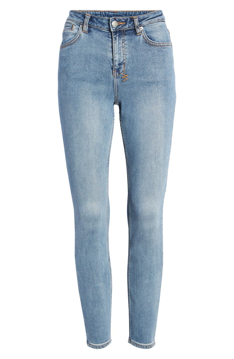 Ksubi Spray On Ankle Skinny Jeans, Alternate, color, 