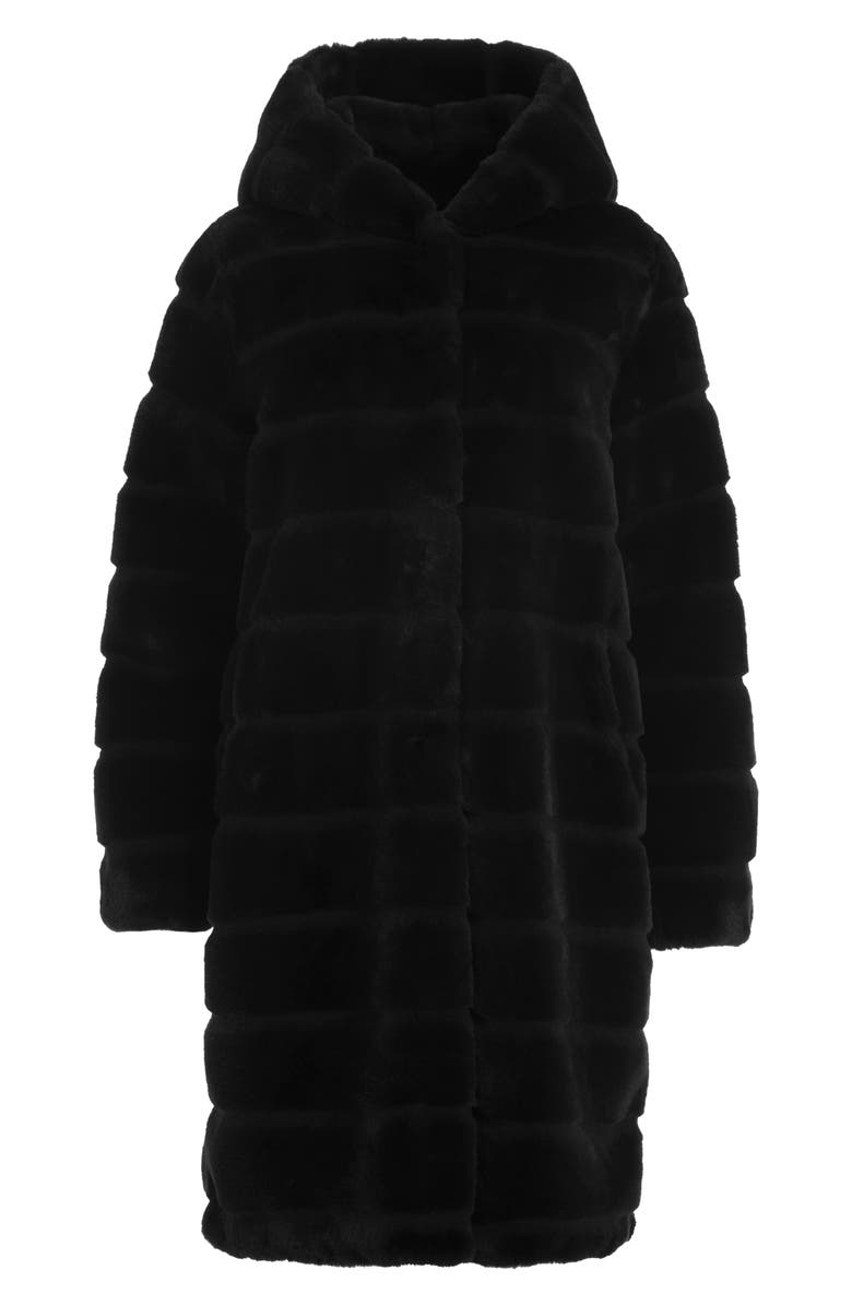 Apparis Celina 3 Hooded Faux Fur Coat, Alternate, color,