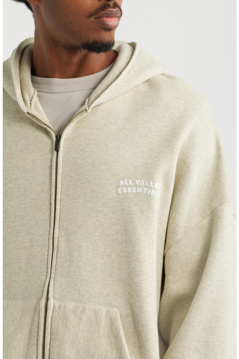 '90s Graphic Zip Hoodie, Alternate, color, WASHED VANILLA HEATHER