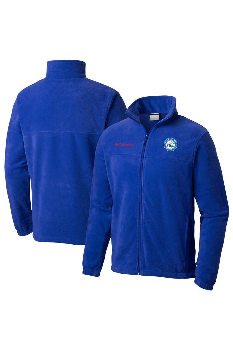 Men's Columbia Royal Philadelphia 76ers Steens Mountain 2.0 Full-Zip Jacket, Main, color, Royal