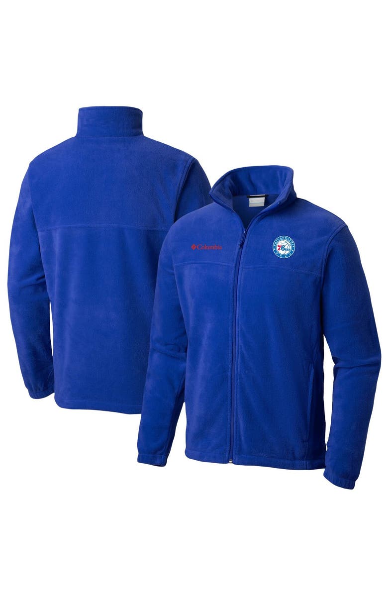 Columbia Men's Columbia Royal Philadelphia 76ers Steens Mountain 2.0 Full-Zip Jacket, Main, color, Royal