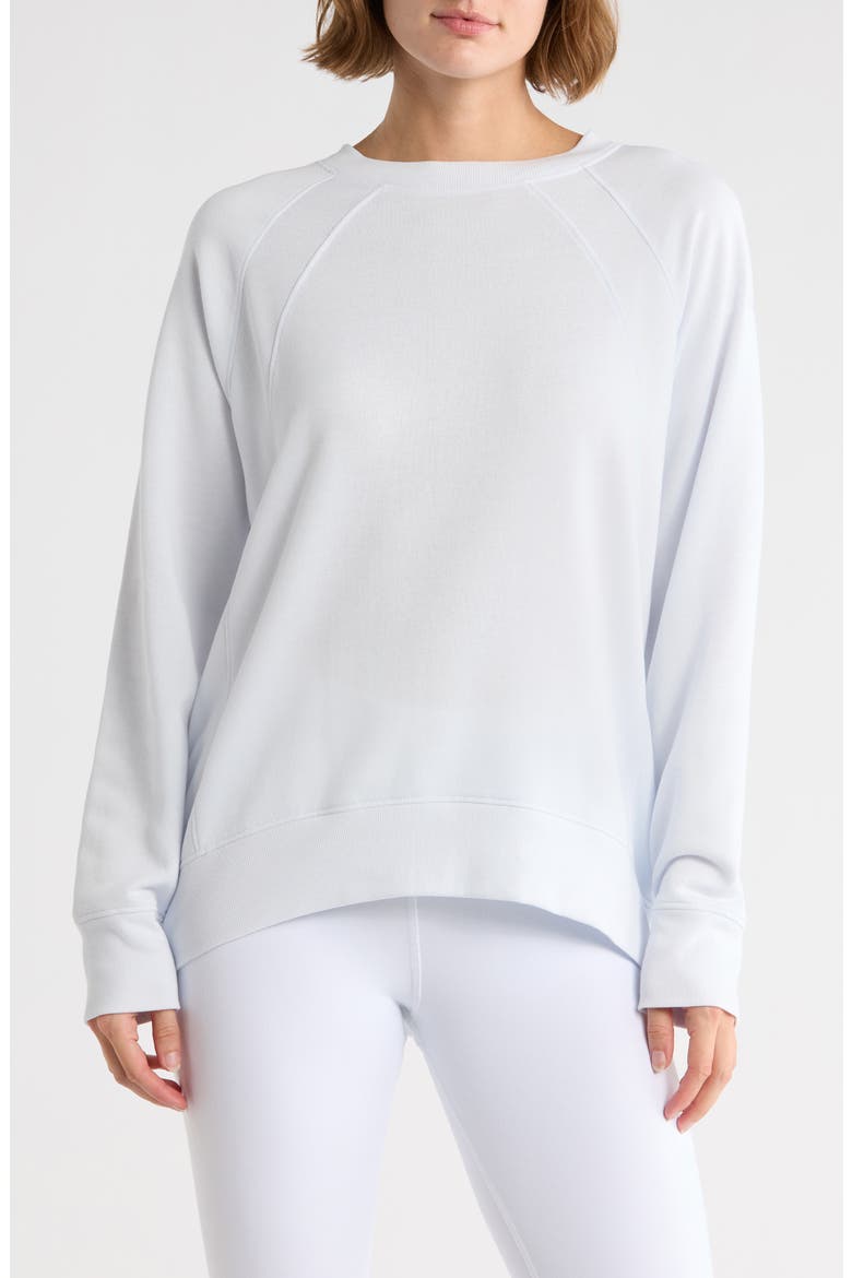 Drew Crewneck Sweatshirt, Main, color, BLUE ANCIENT