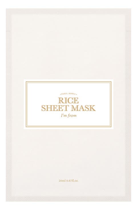 5-Pack Rice Sheet Mask