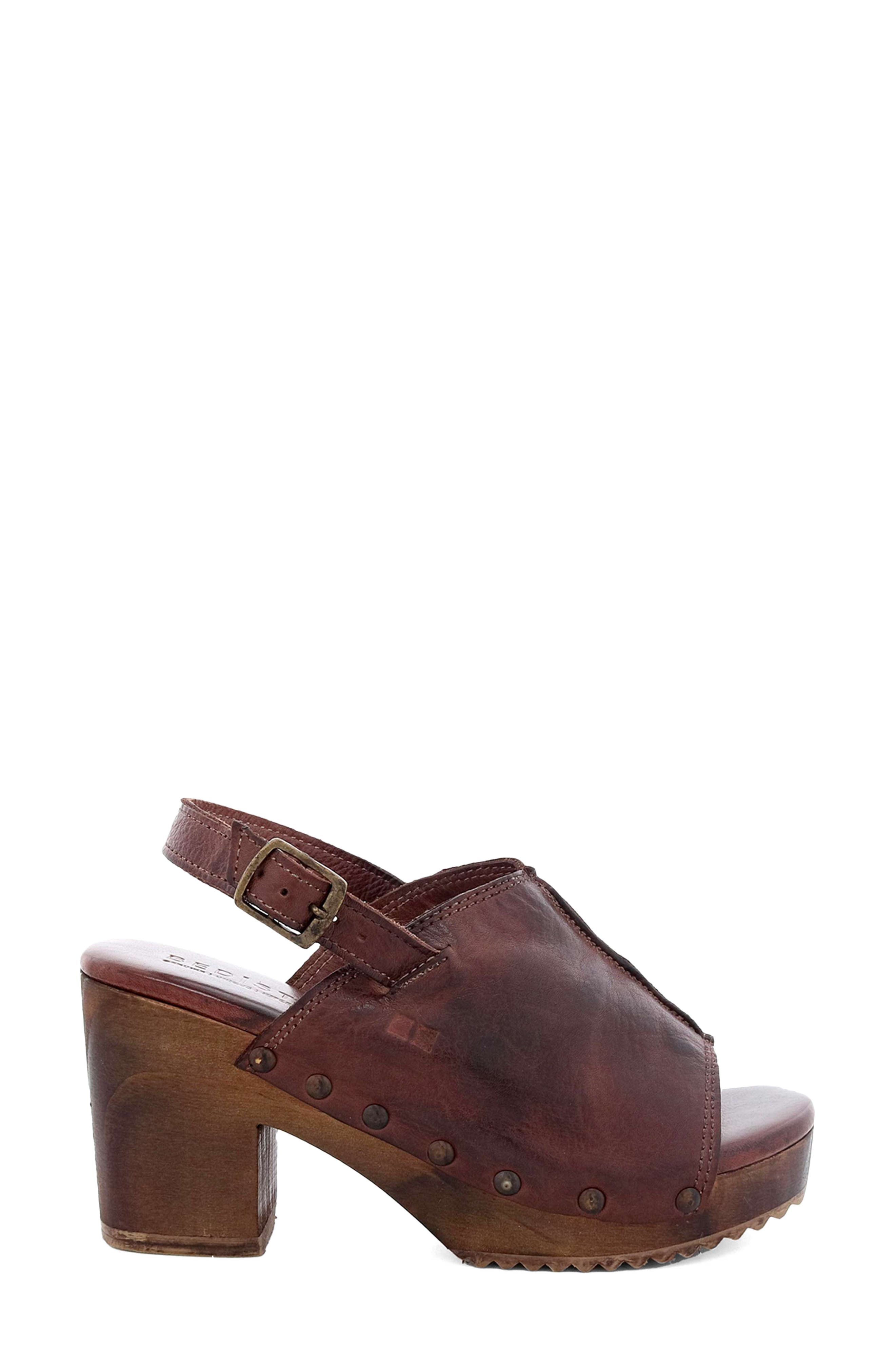 Marie Slingback Sandal, Alternate, color, TEAK DIP DYE