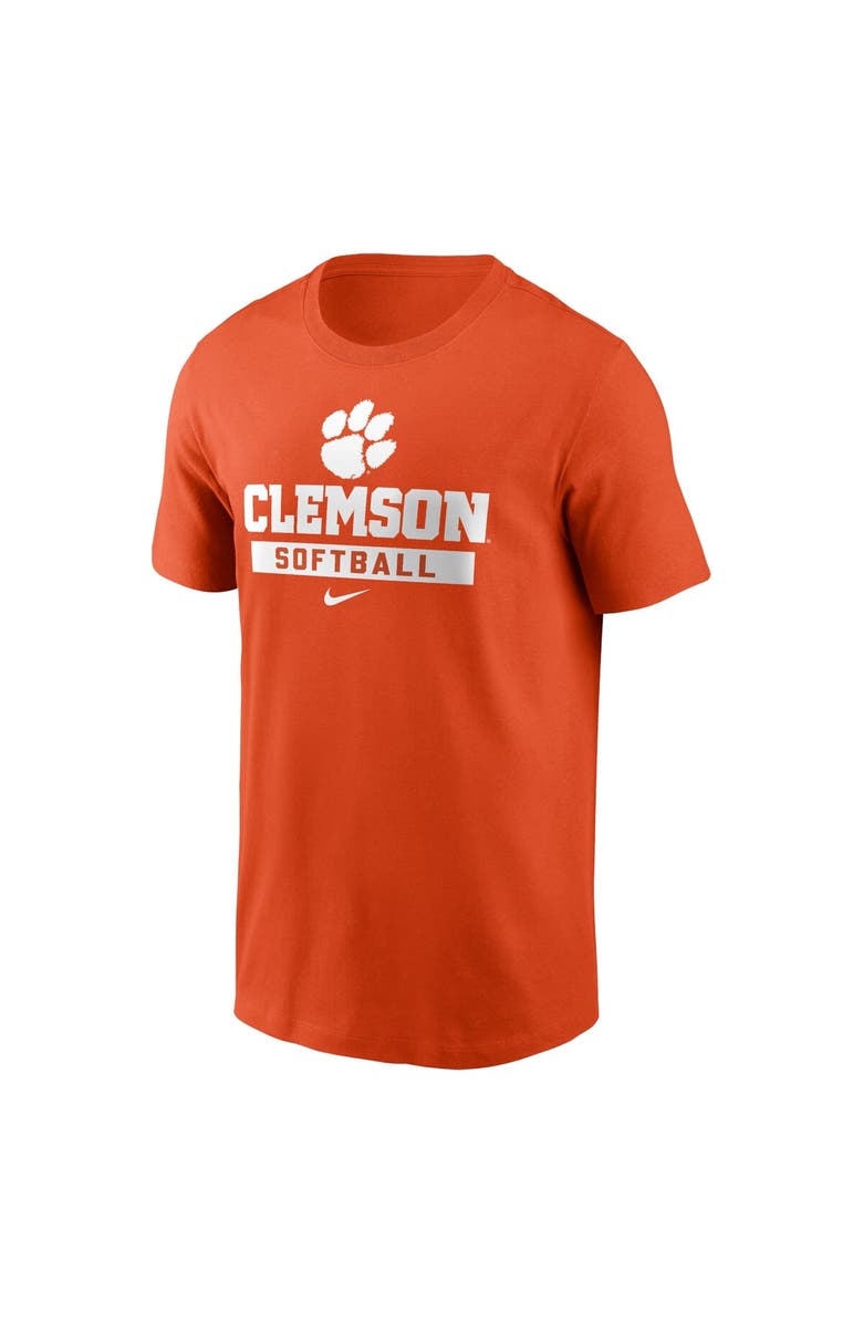 Nike Men's Nike Orange Clemson Tigers Softball T-Shirt, Alternate, color, Orange