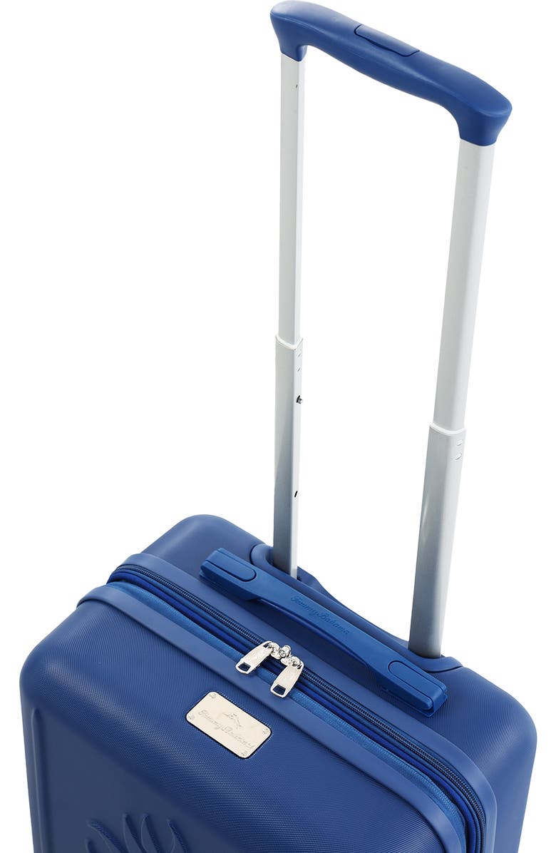 Tommy Bahama 26" Hardside Spinner Luggage with 3D Pineapple, Alternate, color, Navy