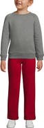 Lands' End School Uniform Kids Crew Sweatshirt