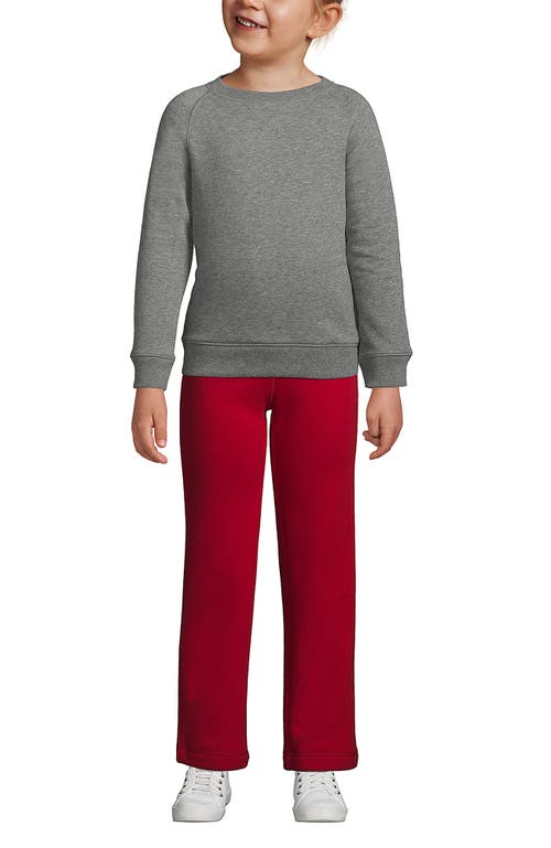 LANDS' END LANDS' END SCHOOL UNIFORM KIDS CREW SWEATSHIRT