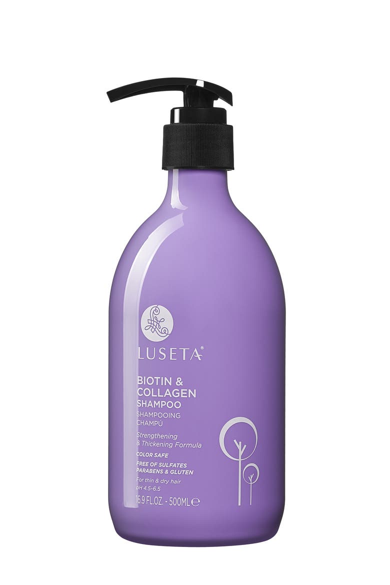 Biotin & Collagen Shampoo, Main, color, PURPLE