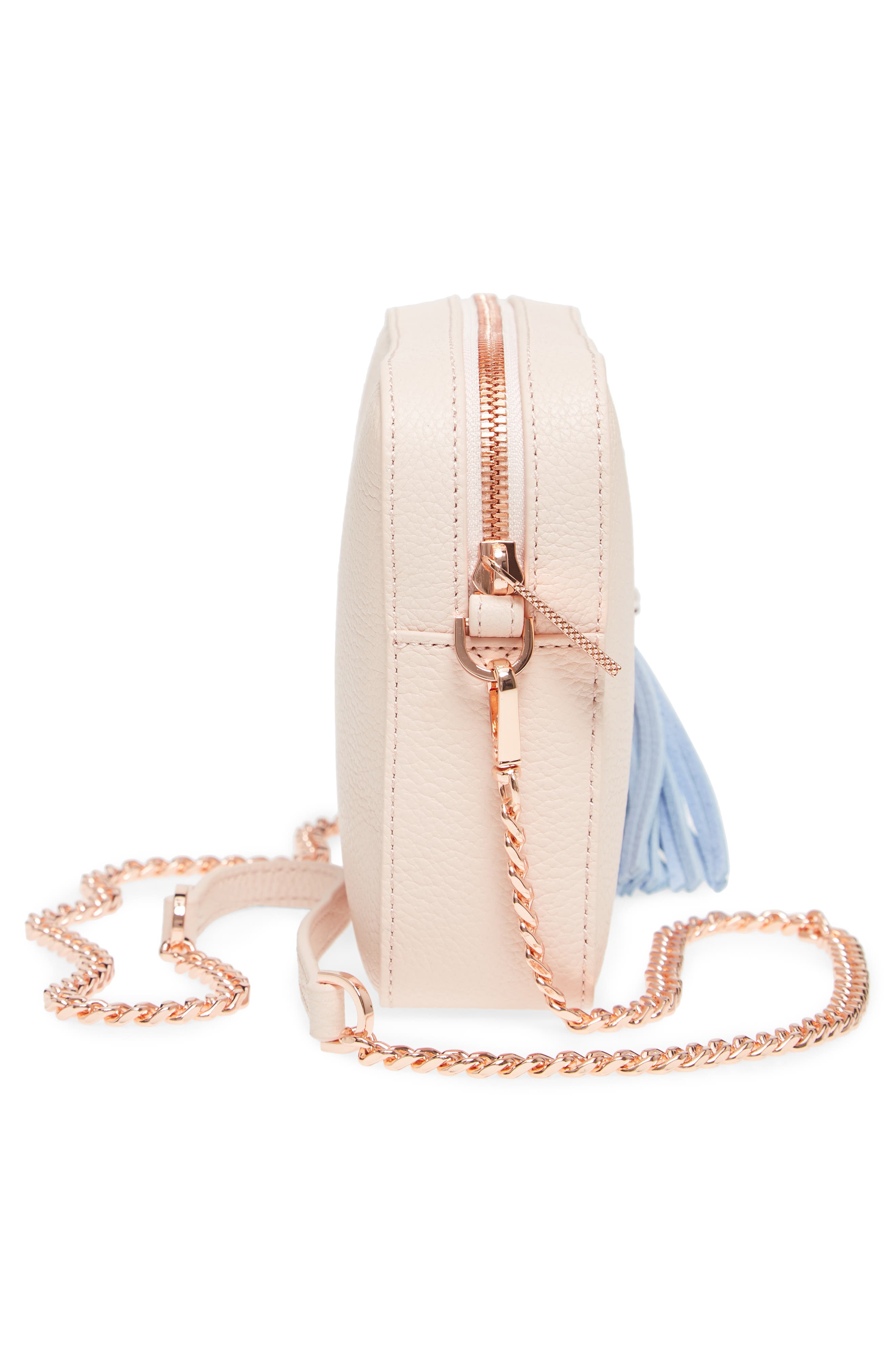 Ted Baker London Salia Leather Camera Bag, Alternate, color, 