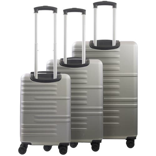American Dreamliner 3-piece Hardside Luggage Set 22.5", 26.5", 30" In Gray
