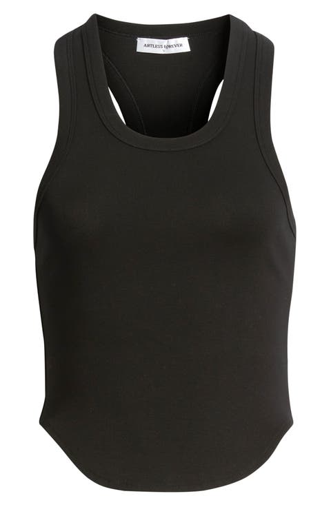 Elin Stretch Cotton Jersey Tank