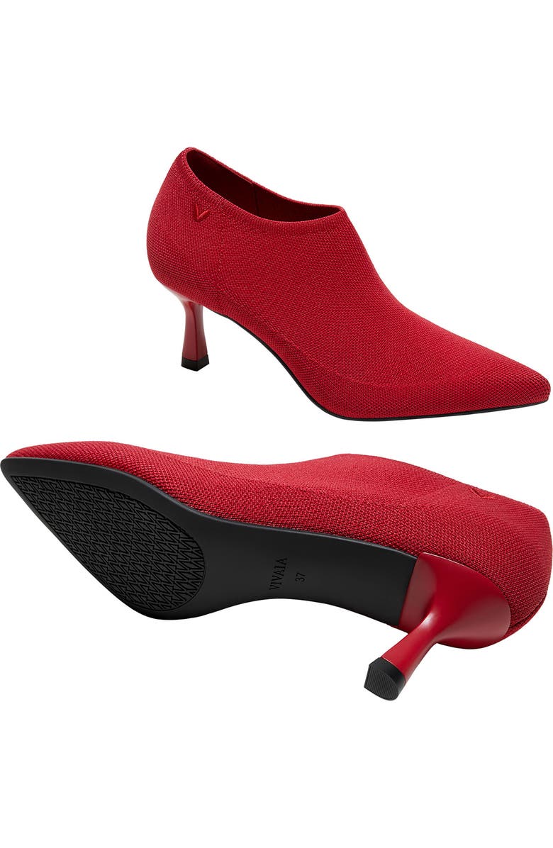VIVAIA Pointed-Toe Mid Heels, Alternate, color, Ruby Red