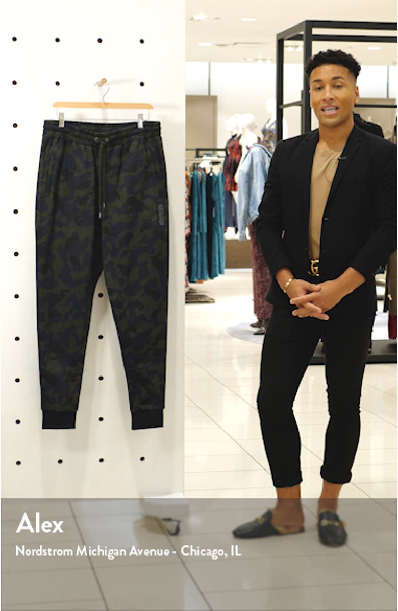 Sportswear Print French Terry Sweatpants, sales video thumbnail