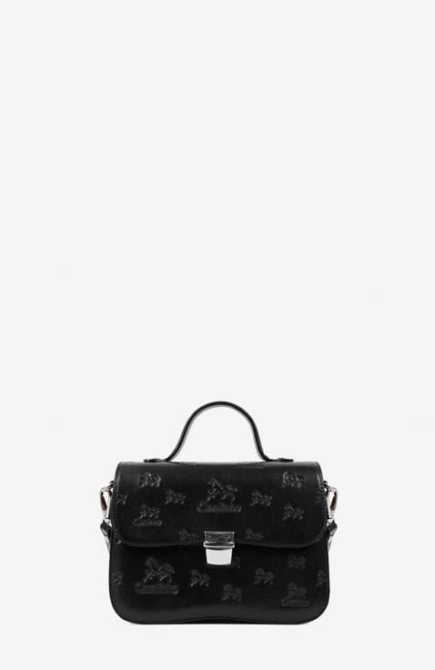 Cavalo Lusitano 600 Embossed Leather Handbag