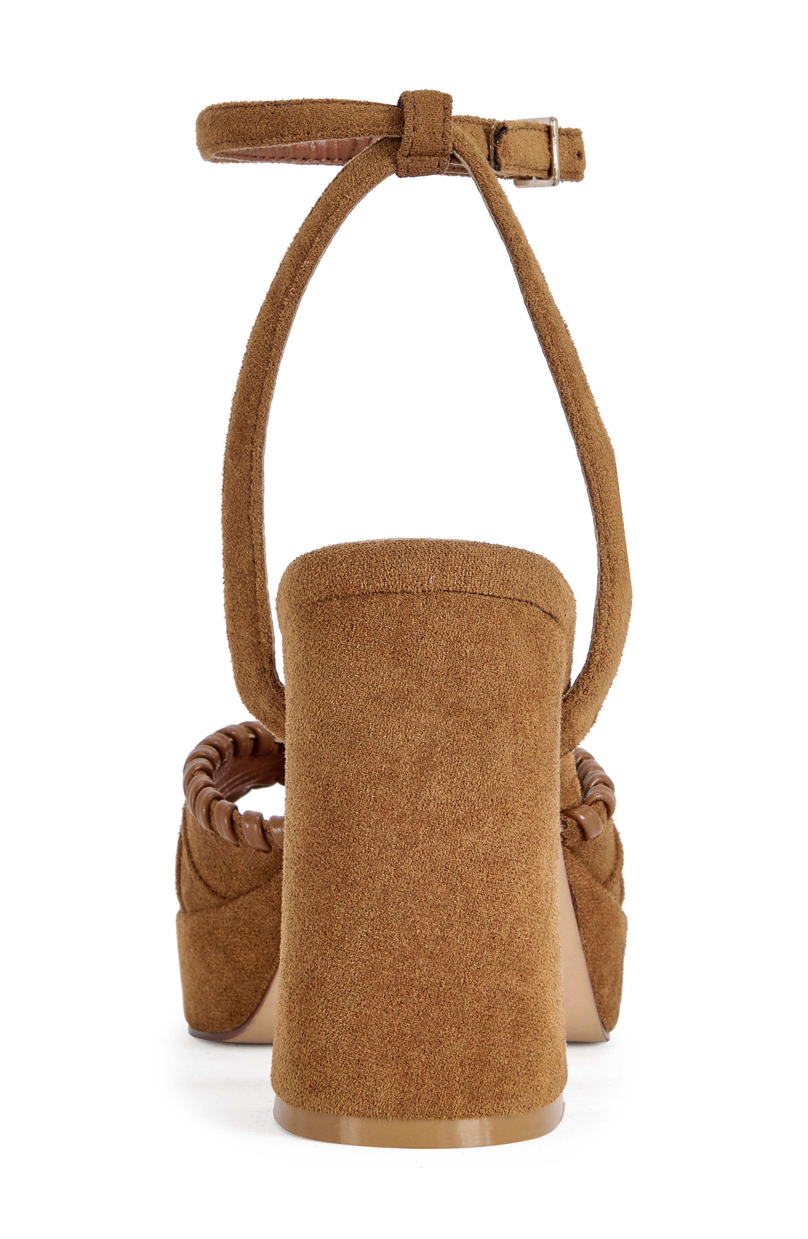 AZALEA WANG Cael Ankle Strap Platform Sandal, Alternate, color, 