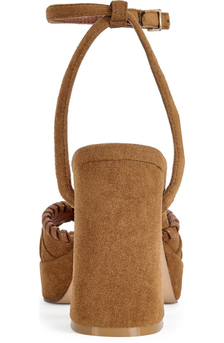 AZALEA WANG Cael Ankle Strap Platform Sandal, Alternate, color,